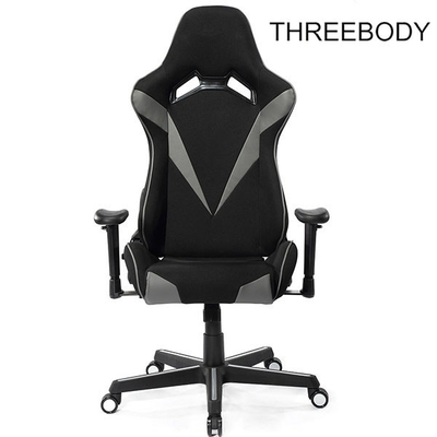 Home And Office Comfy Computer Chair , Racing Style PU Leather Reclining Gaming Chair