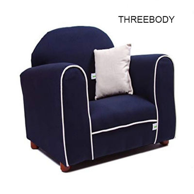 Contemporary Toddler Upholstered Chair , Kids Bedroom Furniture Child Lounge Chair