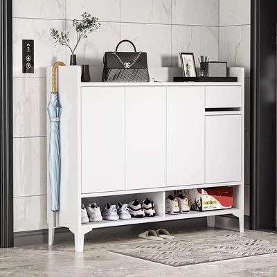 Semplice moderno porta di grande capacità serratura Scarpe Armadio di deposito per l'ingresso della casa, porta esterna della casa, corridoio dell'ascensore