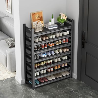 Semplice e moderno armadietto per scarpe in acciaio per l'ingresso, la porta esterna, il corridoio dell'ascensore